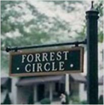 Forrest Circle Street Sign